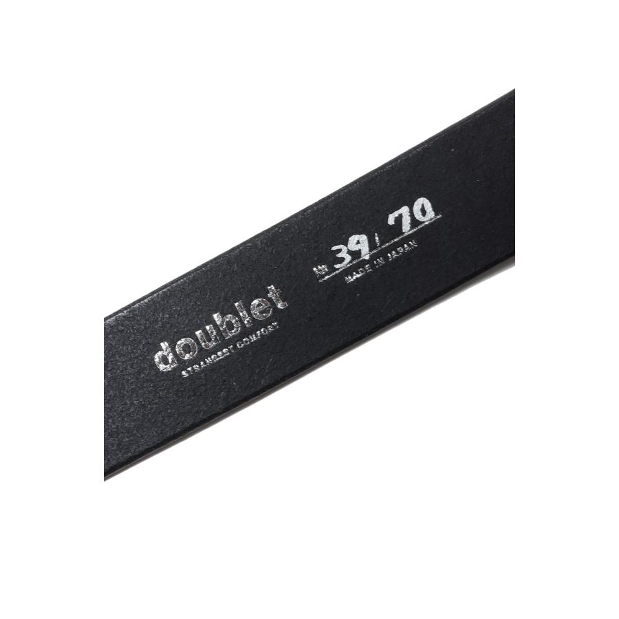 DB HOOK BUCKLE BELT - BLACK SILVER (26SS72BT33) doublet(ダブレット) |  | 04