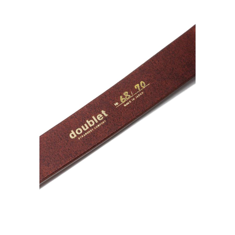 DB HOOK BUCKLE BELT - BROWN (26SS72BT33) doublet(ダブレット) |  | 02