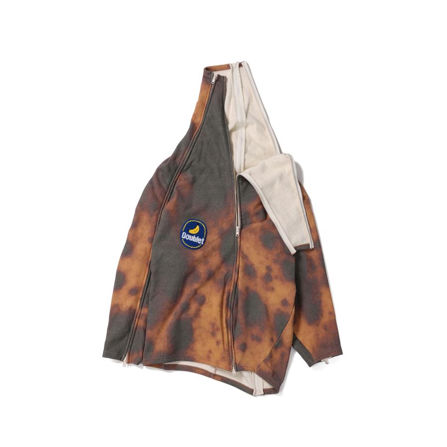 PEELABLE BANANA HOODIE - BROWN (26SS28CS422) doublet(ダブレット) |  | 06