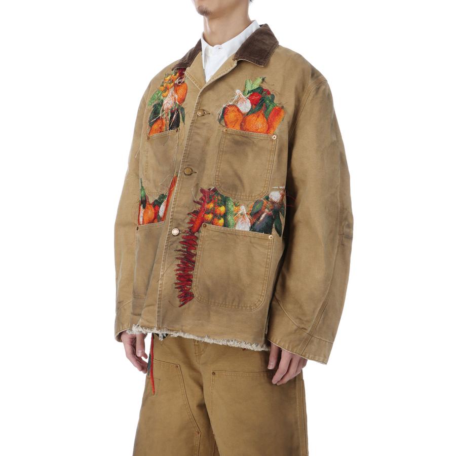 VEGETABLE EMBROIDERY WORK JACKET - BEIGE (26SS19BL249) doublet(ダブレット) |  | 01