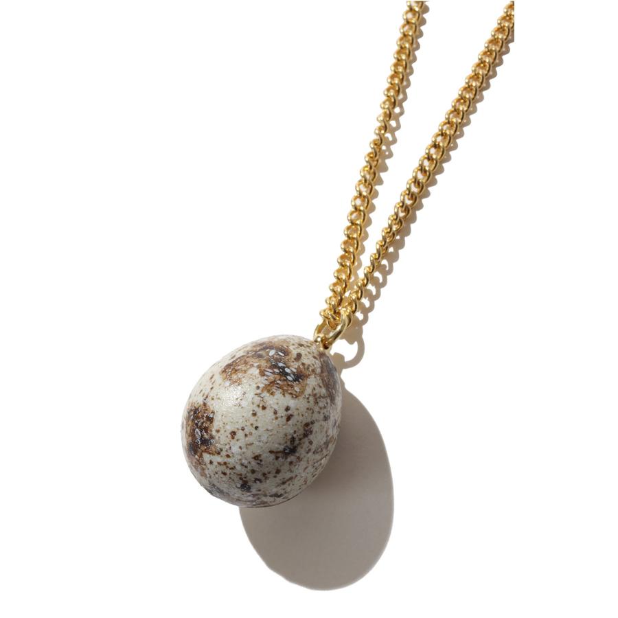 FOOD SAMPLE CHAIN NECKLACE - EGG GOLD (26SS83AC44) doublet(ダブレット) |  | 01