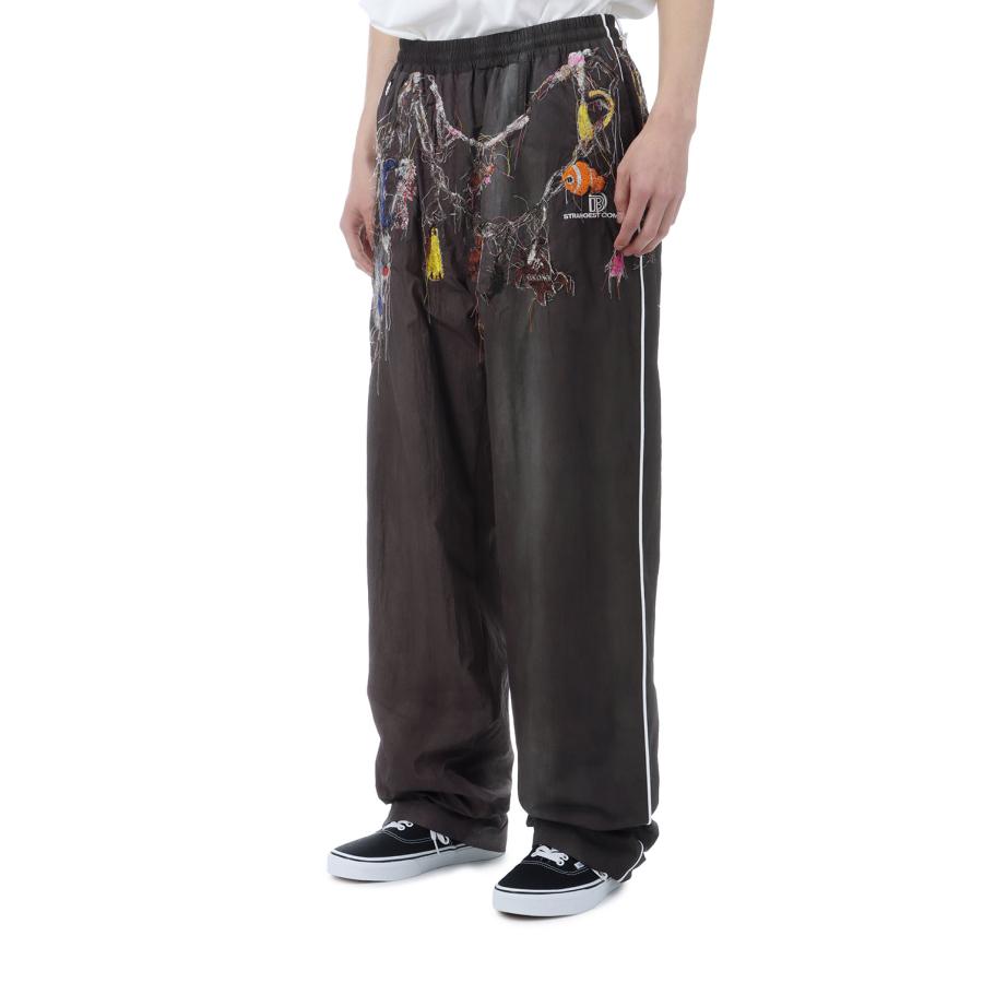 EMBROIDERED CHAIN TRACK PANTS - CHACOAL (26SS22PT354) doublet(ダブレット) |  | 05