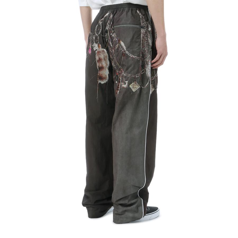 EMBROIDERED CHAIN TRACK PANTS - CHACOAL (26SS22PT354) doublet(ダブレット) |  | 06