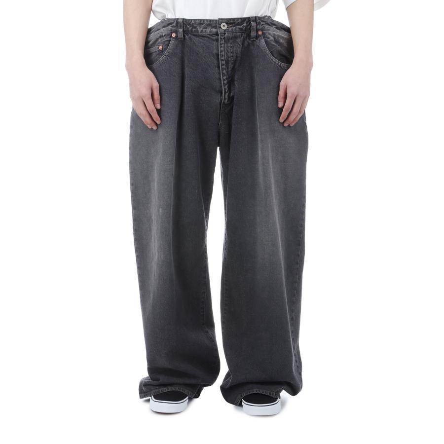 FLOATING WAIST DENIM PANTS - BLACK (26SS15PT336) doublet(ダブレット) |  | 03