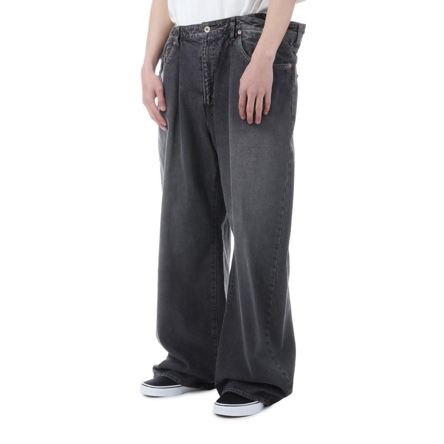 FLOATING WAIST DENIM PANTS - BLACK (26SS15PT336) doublet(ダブレット) |  | 04