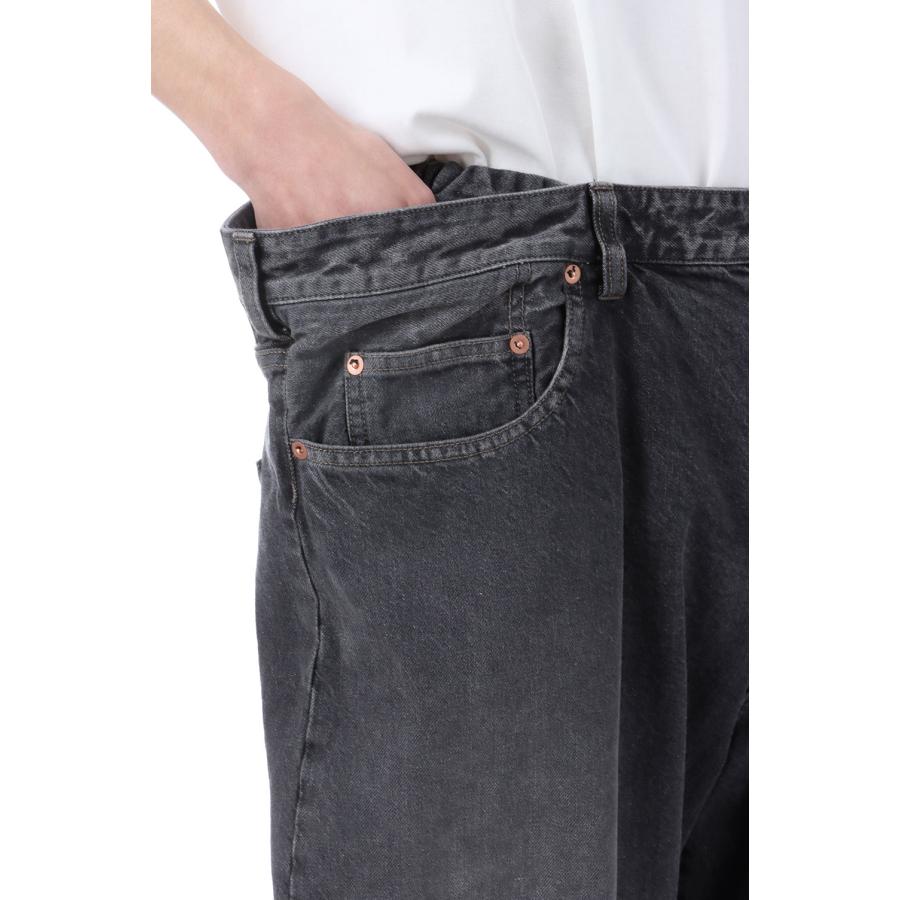 FLOATING WAIST DENIM PANTS - BLACK (26SS15PT336) doublet(ダブレット) |  | 07