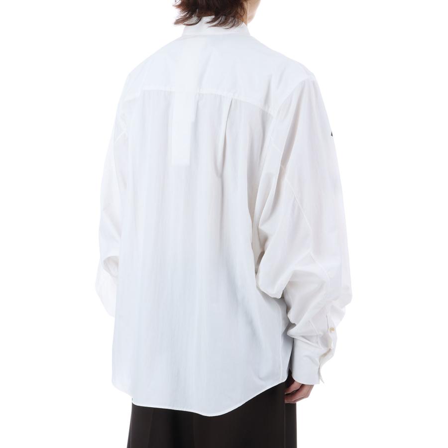 KINMEDAI LINE MESSAGE SHIRT - WHITE (26SS42SH172) doublet(ダブレット) |  | 04