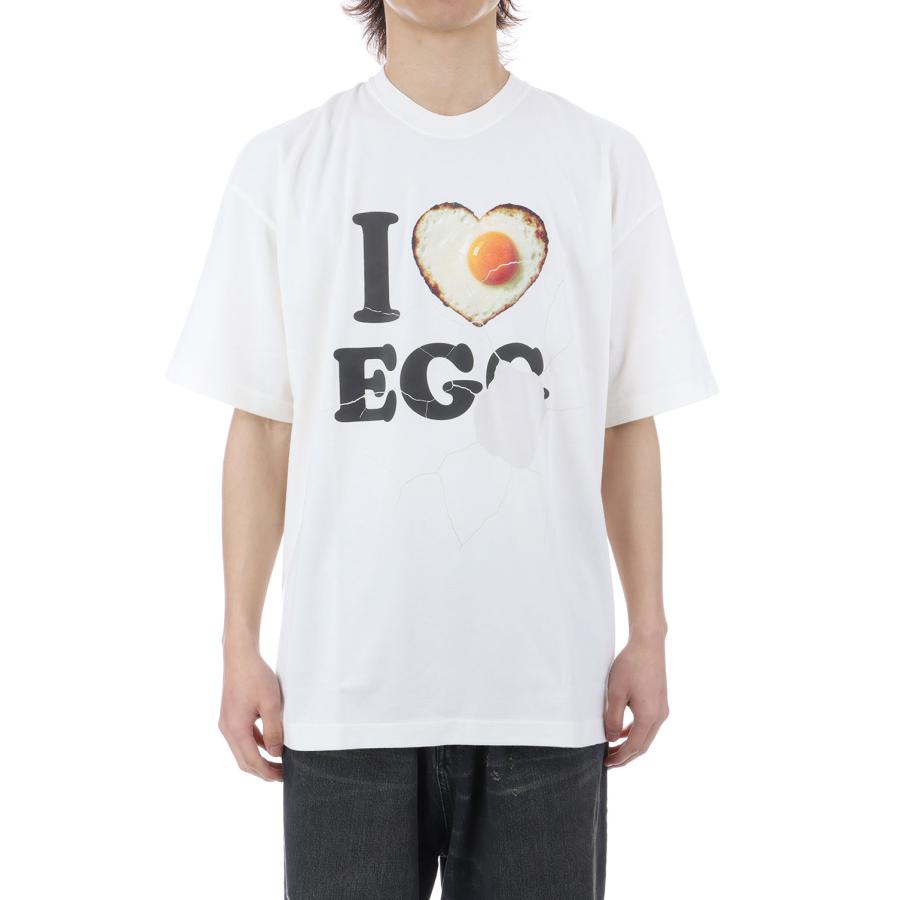 I LOVE EGG T-SHIRT - WHITE (26SS33CS428) doublet(ダブレット) |  | 02