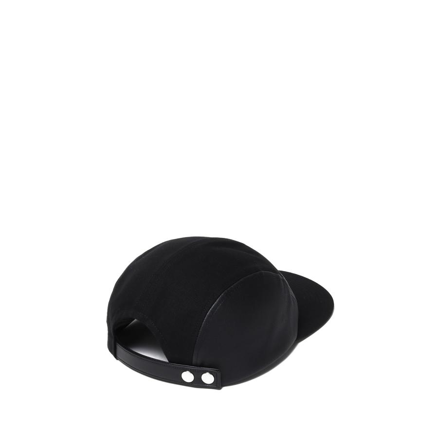 PARAFFIN DUCK & GOAT SKIN JET CAP - BLACK (MYYY261002) Kijima Takayuki(キジマタカユキ) |  | 02