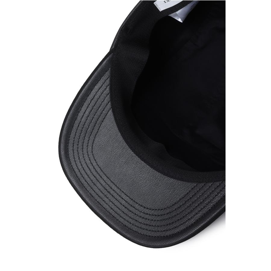 PARAFFIN DUCK & GOAT SKIN JET CAP - BLACK (MYYY261002) Kijima Takayuki(キジマタカユキ) |  | 04