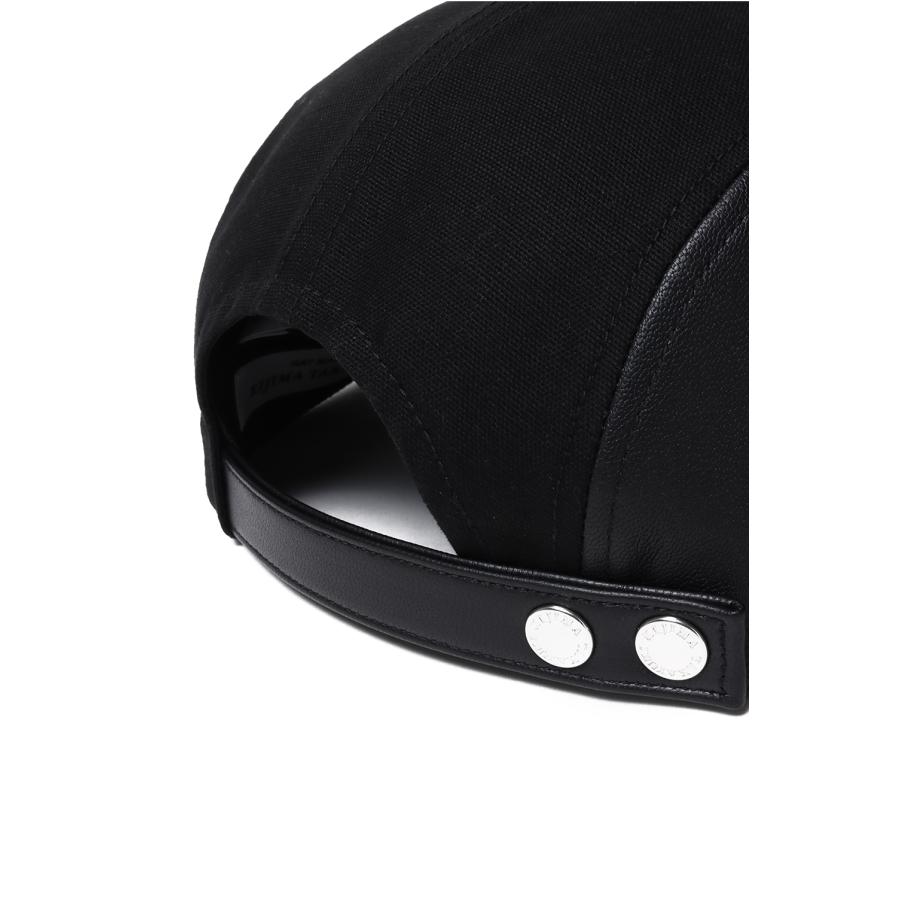 PARAFFIN DUCK & GOAT SKIN JET CAP - BLACK (MYYY261002) Kijima Takayuki(キジマタカユキ) |  | 05