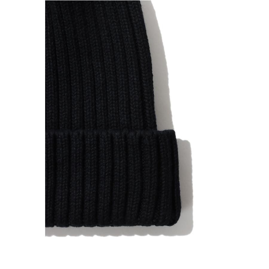 COTTON WATCH CAP - BLACK (MEKNYY101A) Kijima Takayuki(キジマタカユキ) |  | 02