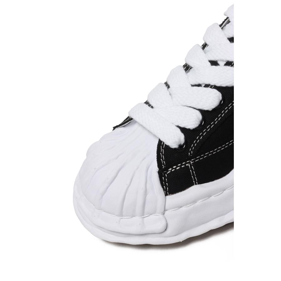 BLAKEY/ canvas Low-Top / BLACK (A08FW735) MIHARA YASUHIRO(ミハラ ヤスヒロ)の画像