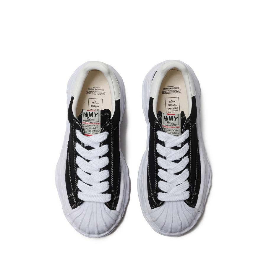 BLAKEY/ canvas Low-Top / BLACK (A08FW735) MIHARA YASUHIRO(ミハラ ヤスヒロ)の画像