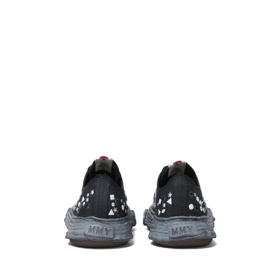 PETERSON23 / embellished canvas  Low -Top / BLACK/BLACK (A16FW724) MIHARA YASUHIRO(ミハラ ヤスヒロ)の画像