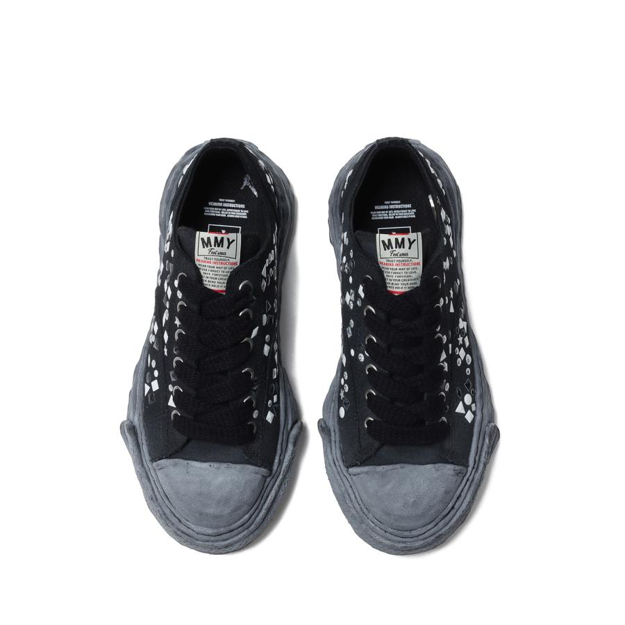 PETERSON23 / embellished canvas  Low -Top / BLACK/BLACK (A16FW724) MIHARA YASUHIRO(ミハラ ヤスヒロ)の画像