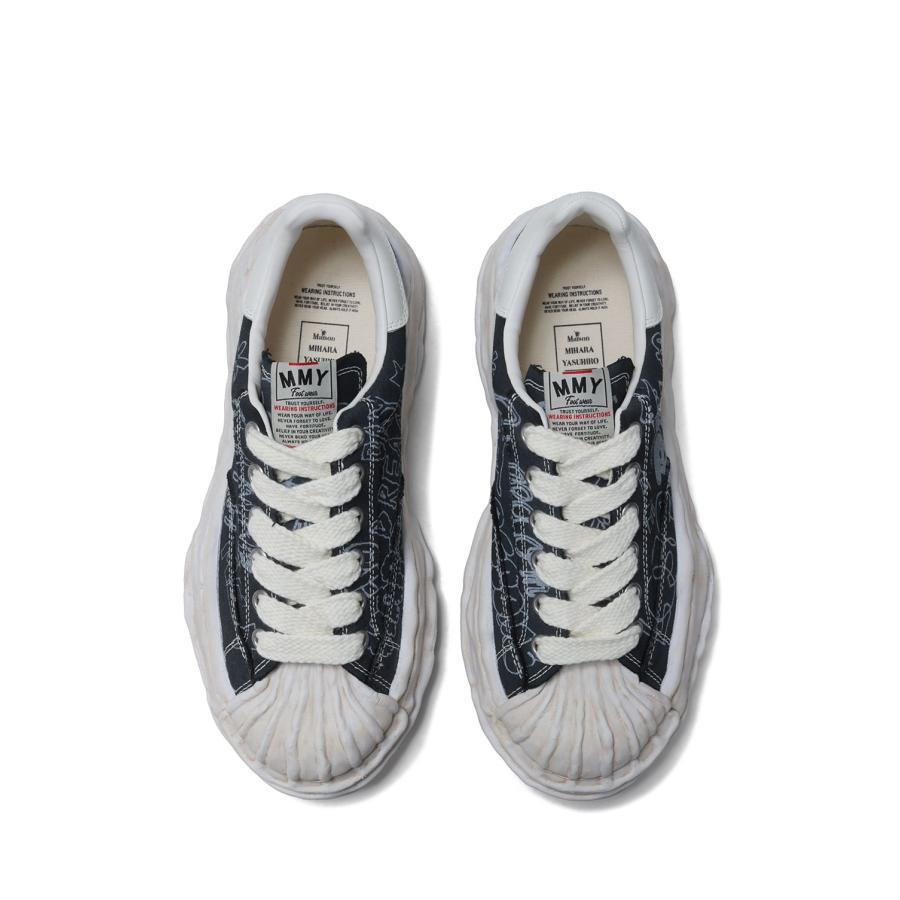BLAKEY / graffiti printed canvas Low -Top / BLACK (A16FW730) MIHARA YASUHIRO(ミハラ ヤスヒロ) |  | 08
