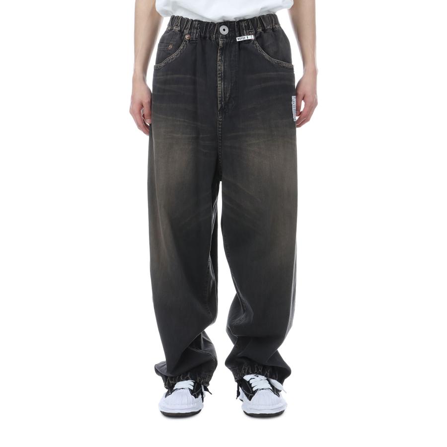 LIGHT WIDE JEANS / BLACK (J16PT123) MIHARA YASUHIRO(ミハラ ヤスヒロ) |  | 01