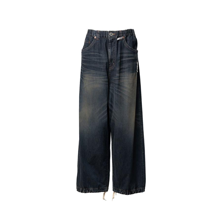 LIGHT WIDE JEANS / INDIGO (J16PT123) MIHARA YASUHIRO(ミハラ ヤスヒロ) | 