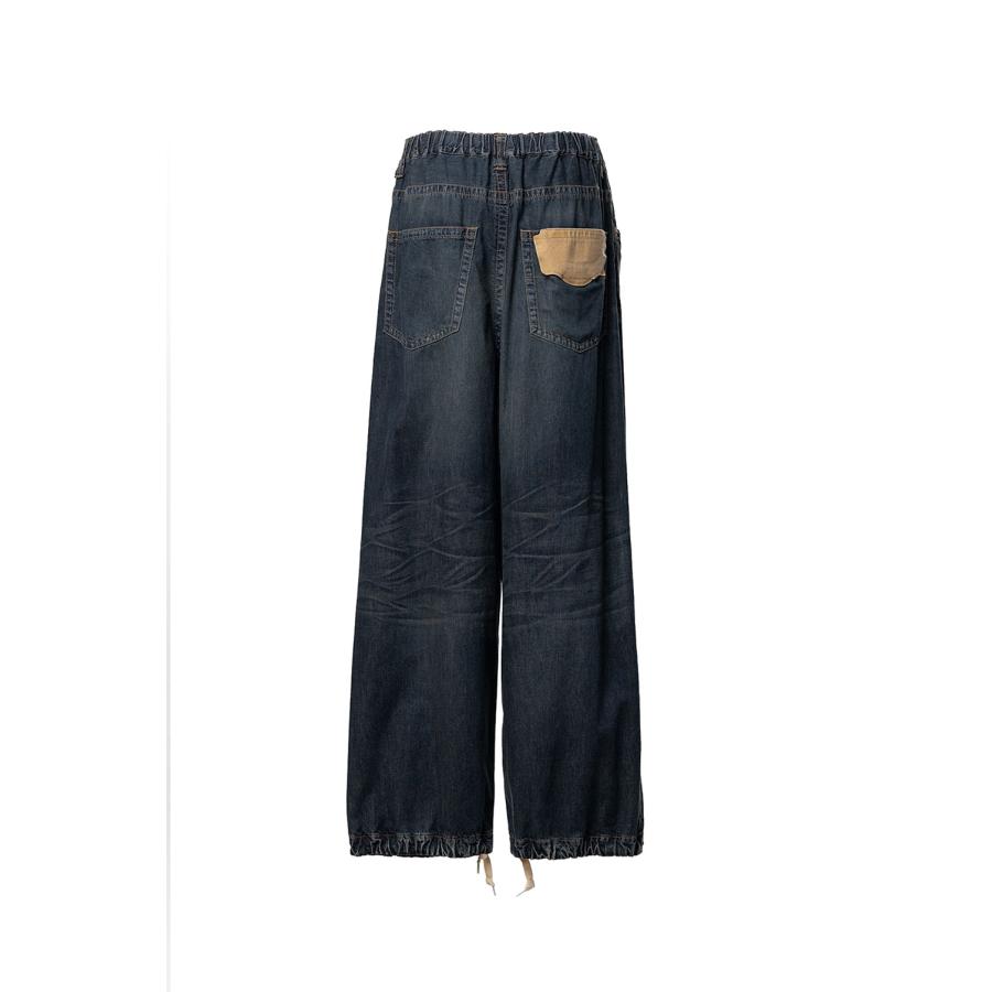 LIGHT WIDE JEANS / INDIGO (J16PT123) MIHARA YASUHIRO(ミハラ ヤスヒロ) |  | 01