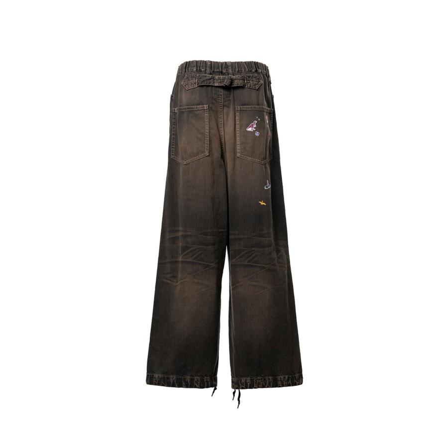 BAKER JEANS w STICKER / BLACK (J16PT124) MIHARA YASUHIRO(ミハラ ヤスヒロ) |  | 01
