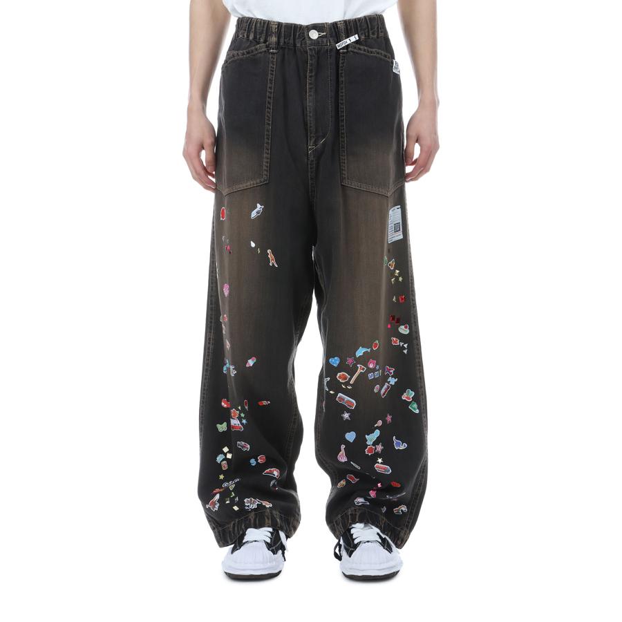 BAKER JEANS w STICKER / BLACK (J16PT124) MIHARA YASUHIRO(ミハラ ヤスヒロ) |  | 02