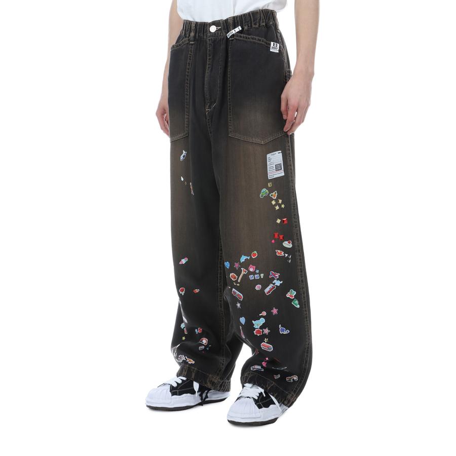 BAKER JEANS w STICKER / BLACK (J16PT124) MIHARA YASUHIRO(ミハラ ヤスヒロ) |  | 03