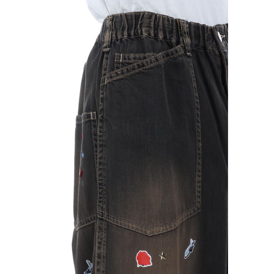 BAKER JEANS w STICKER / BLACK (J16PT124) MIHARA YASUHIRO(ミハラ ヤスヒロ) |  | 05