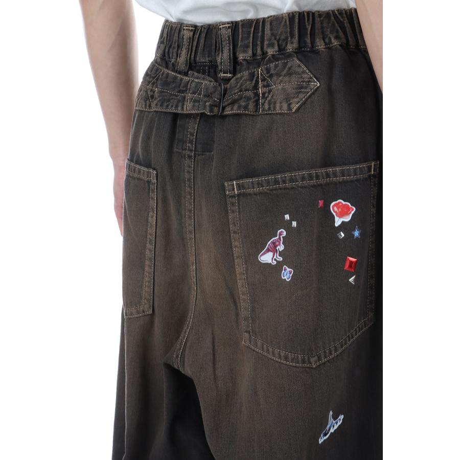 BAKER JEANS w STICKER / BLACK (J16PT124) MIHARA YASUHIRO(ミハラ ヤスヒロ) |  | 06