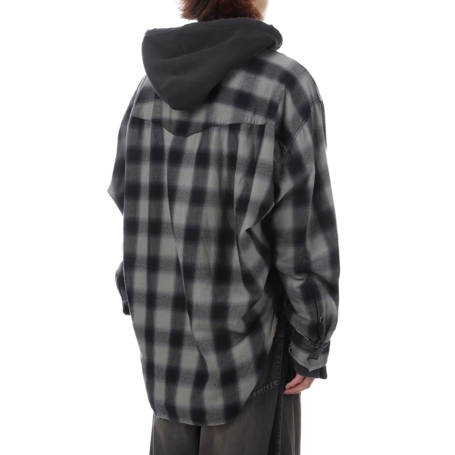 SWEAT HOODIE L/S SHIRTS / GRAY (J16SH182) MIHARA YASUHIRO(ミハラ ヤスヒロ) |  | 04
