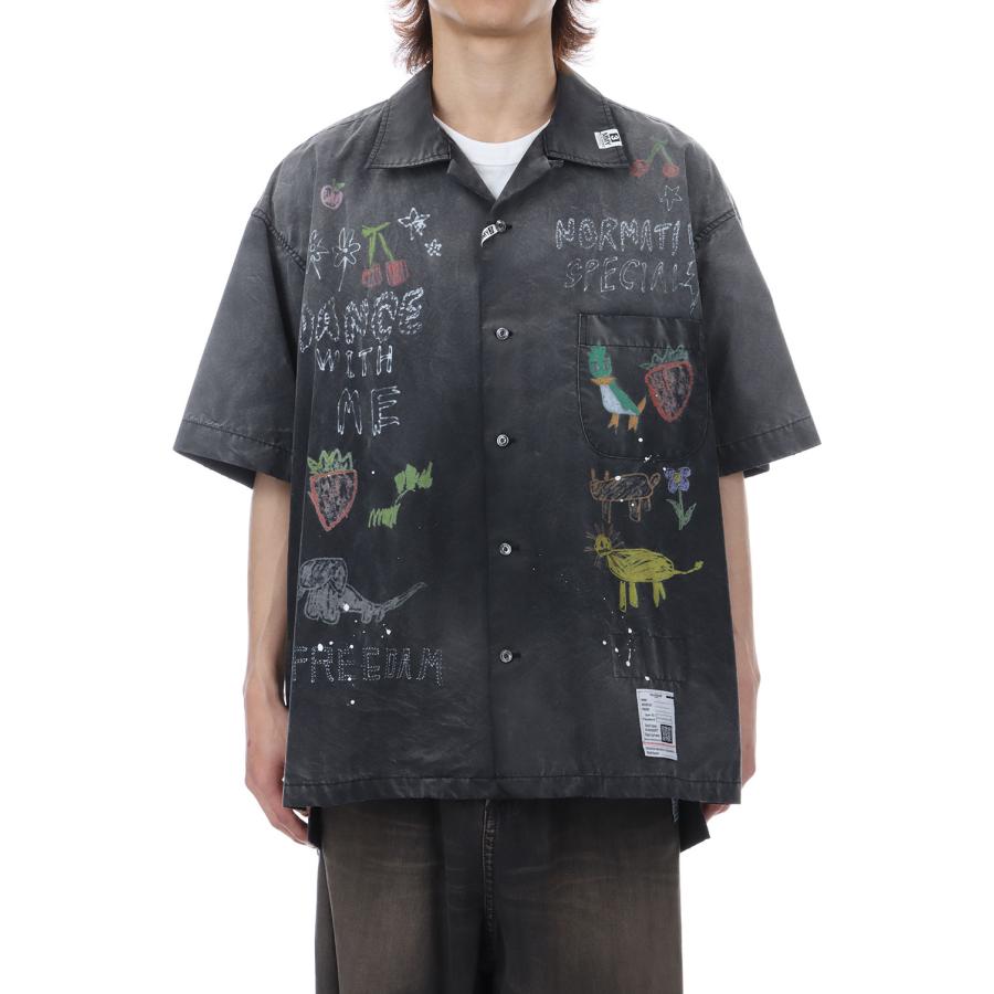 HAND DRAWING H/S SHIRTS / BLACK (J16SH184) MIHARA YASUHIRO(ミハラ ヤスヒロ) |  | 02