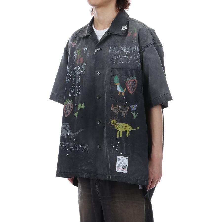 HAND DRAWING H/S SHIRTS / BLACK (J16SH184) MIHARA YASUHIRO(ミハラ ヤスヒロ) |  | 03