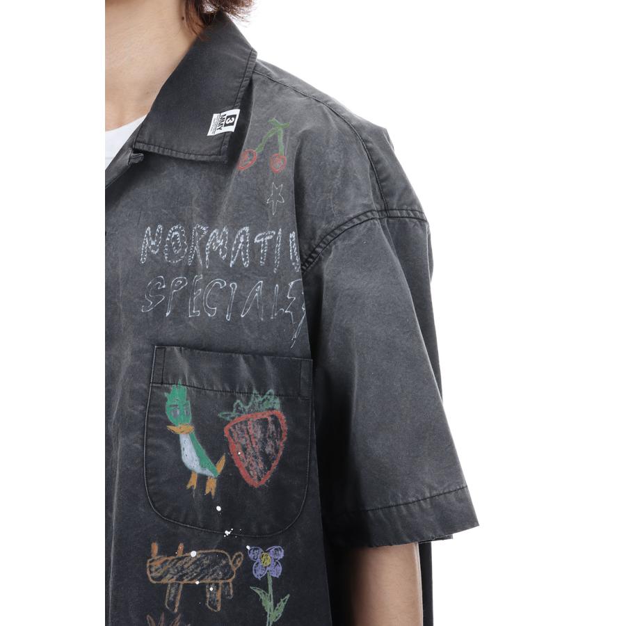 HAND DRAWING H/S SHIRTS / BLACK (J16SH184) MIHARA YASUHIRO(ミハラ ヤスヒロ) |  | 05