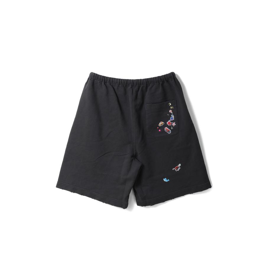 KIDS STICKER SHORTS / BLACK (J16SP733) MIHARA YASUHIRO(ミハラ ヤスヒロ) |  | 01