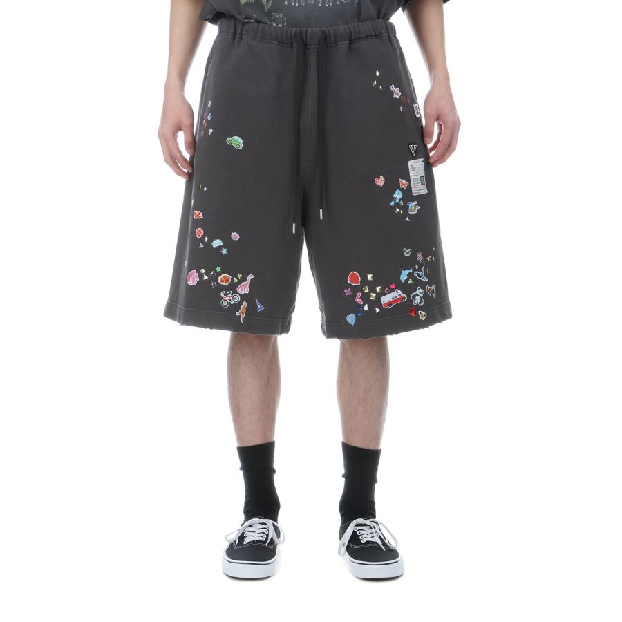 KIDS STICKER SHORTS / BLACK (J16SP733) MIHARA YASUHIRO(ミハラ ヤスヒロ) |  | 02