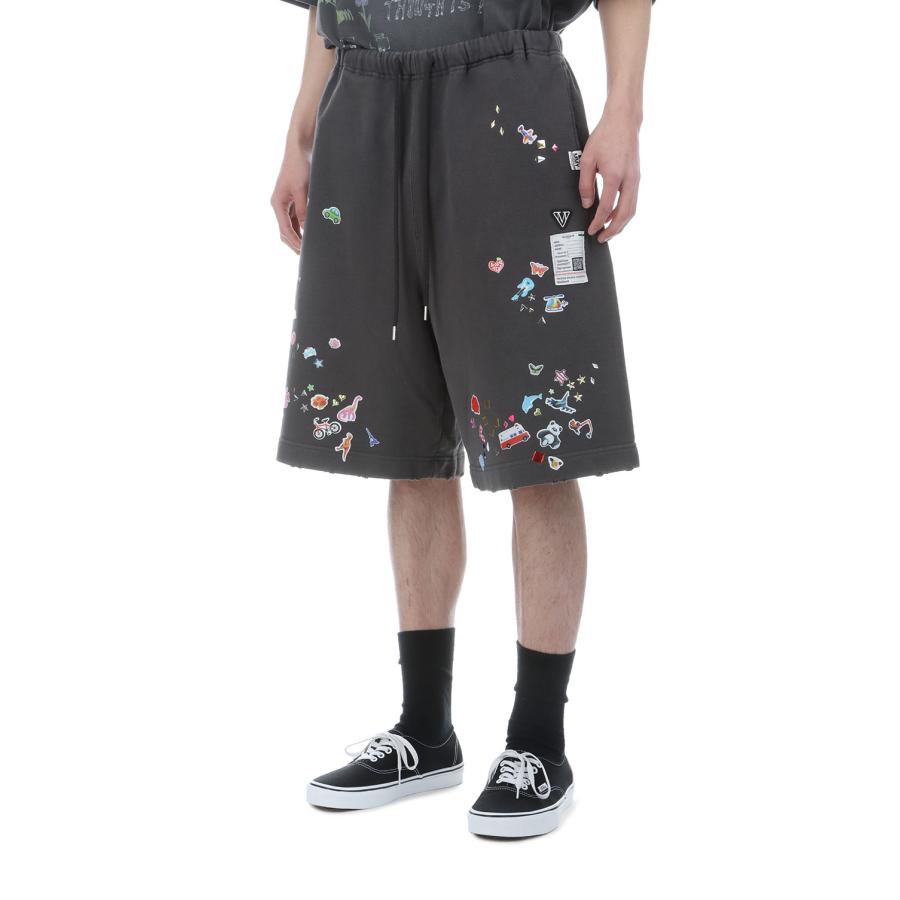 KIDS STICKER SHORTS / BLACK (J16SP733) MIHARA YASUHIRO(ミハラ ヤスヒロ) |  | 03
