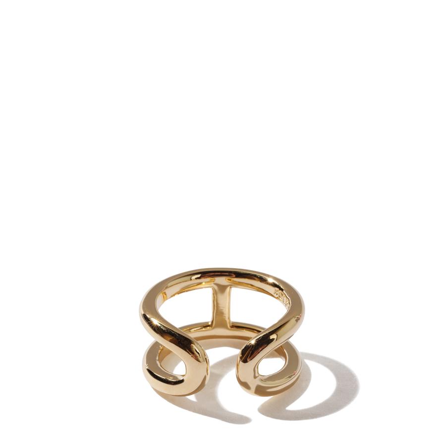 H Ring / Gold (XOR013-G) XOLO JEWELRY(ショロ ジュエリー) |  | 01
