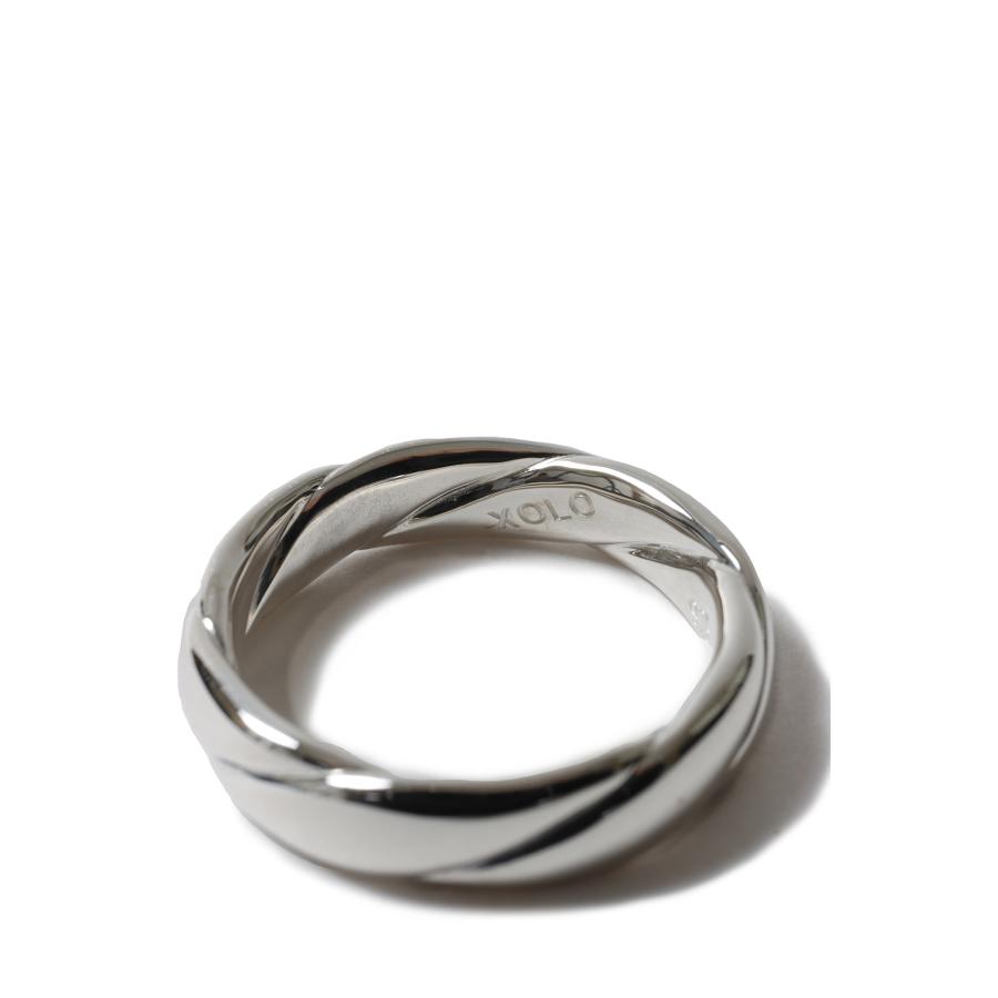 Single Twist Ring / Silver (XOR063) XOLO JEWELRY(ショロ ジュエリー