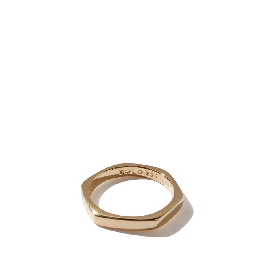 Triple with Cushion Ring / Gold (XOR095-G) XOLO JEWELRY(ショロ ジュエリー) |  | 02