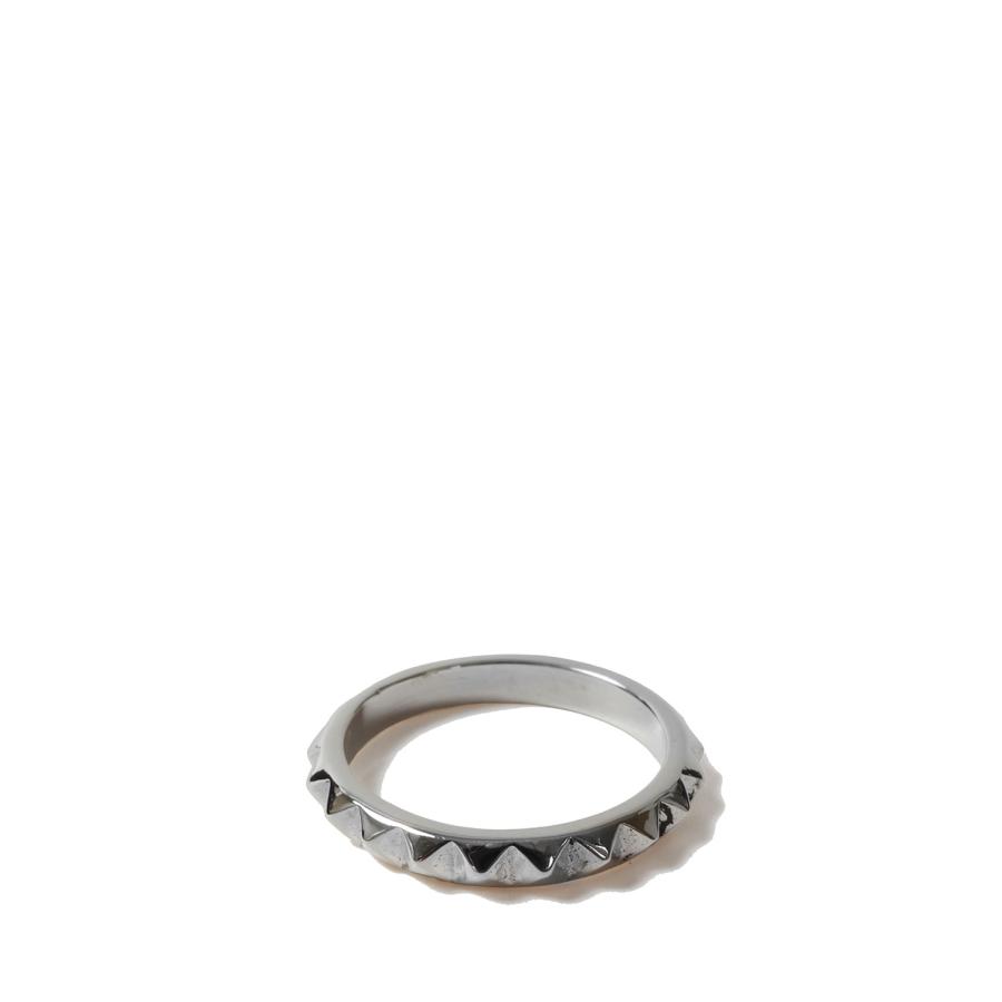 Triple with Spike Ring / Silver (XOR096) XOLO JEWELRY(ショロ ジュエリー)の画像