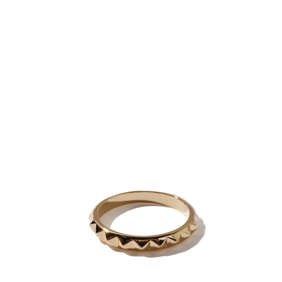 Triple with Spike Ring / Gold (XOR096-G) XOLO JEWELRY(ショロ ジュエリー) |  | 01