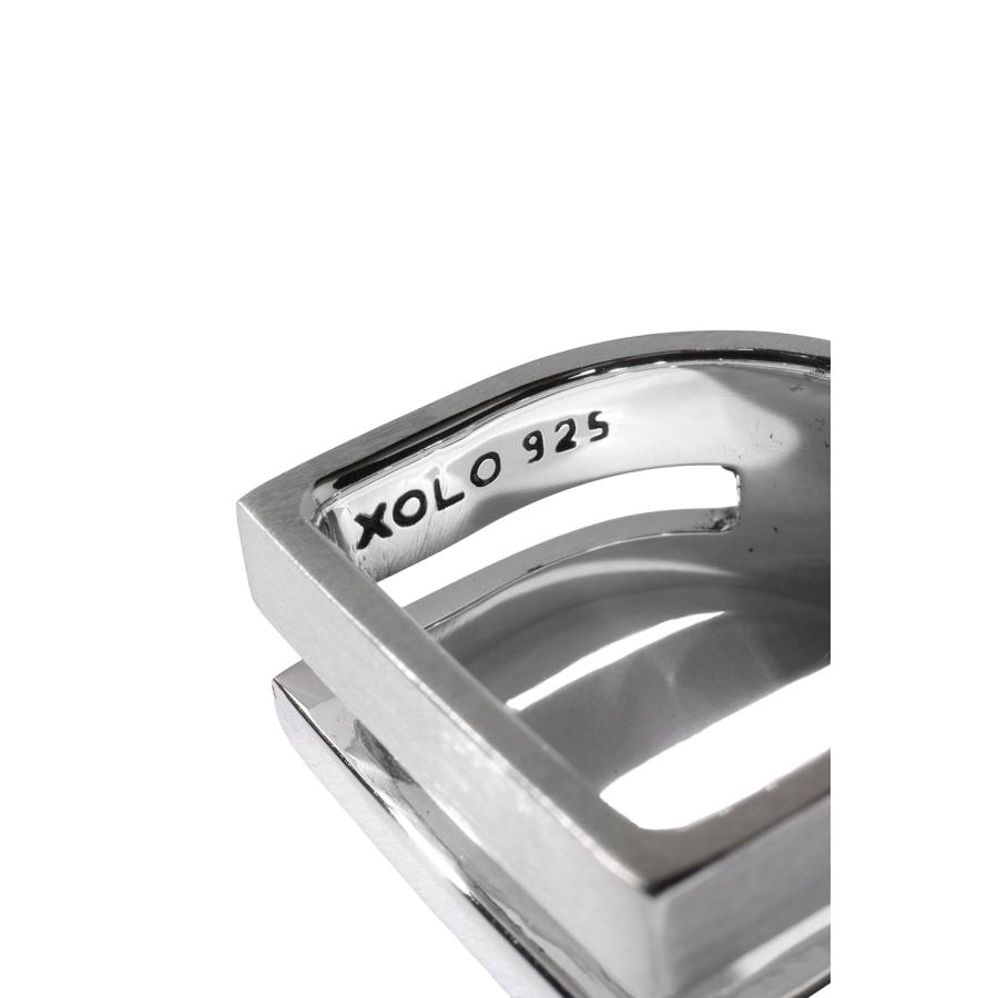 Different Width Ring with Hair Line / Silver (XOR123) XOLO JEWELRY(ショロ ジュエリー) |  | 02