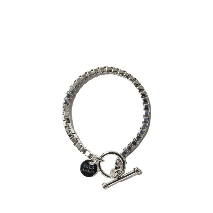 Venetian Link Bracelet -4mm- / Silver (XOB076-19) XOLO JEWELRY(ショロ ジュエリー) | 