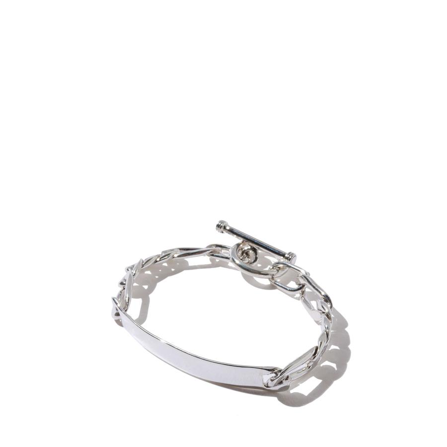 ID Figaro Link Bracelet -8mm- / Silver (XOB038-17) XOLO JEWELRY(ショロ ジュエリー) | 