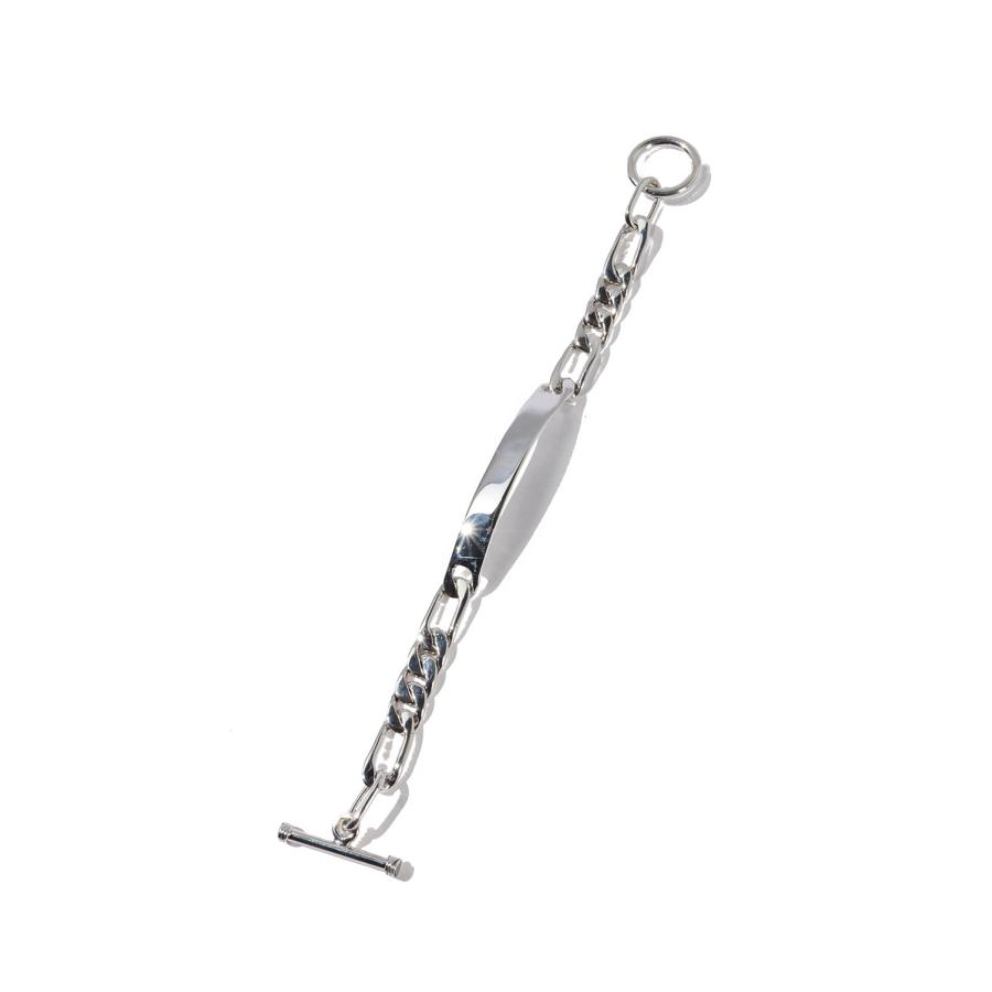 ID Figaro Link Bracelet -8mm- / Silver (XOB038-17) XOLO JEWELRY(ショロ ジュエリー) |  | 02