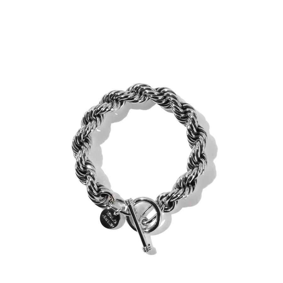 Twist Link Bracelet -10mm- / Silver (XOB062-19) XOLO JEWELRY(ショロ ジュエリー) | 