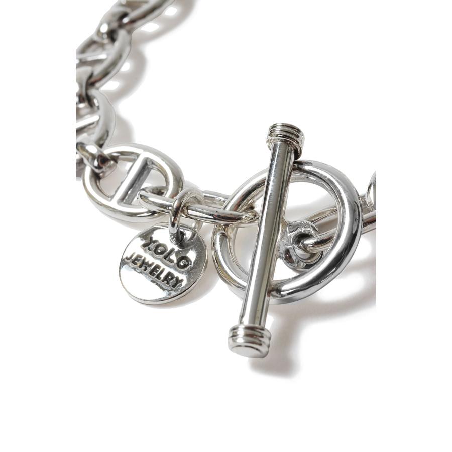 Anchor Link Bracelet -10mm- / Silver (XOB102-19) XOLO JEWELRY