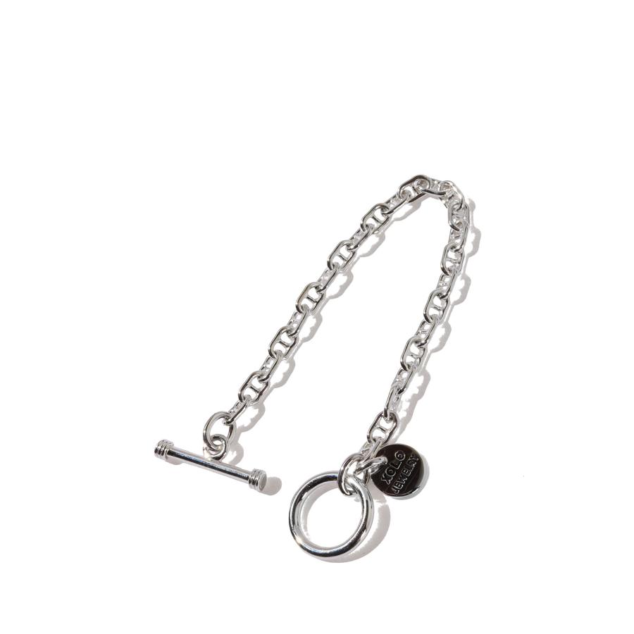 Solid Anchor Link Bracelet -4mm- / Silver (XOB107-17) XOLO JEWELRY(ショロ ジュエリー) |  | 02