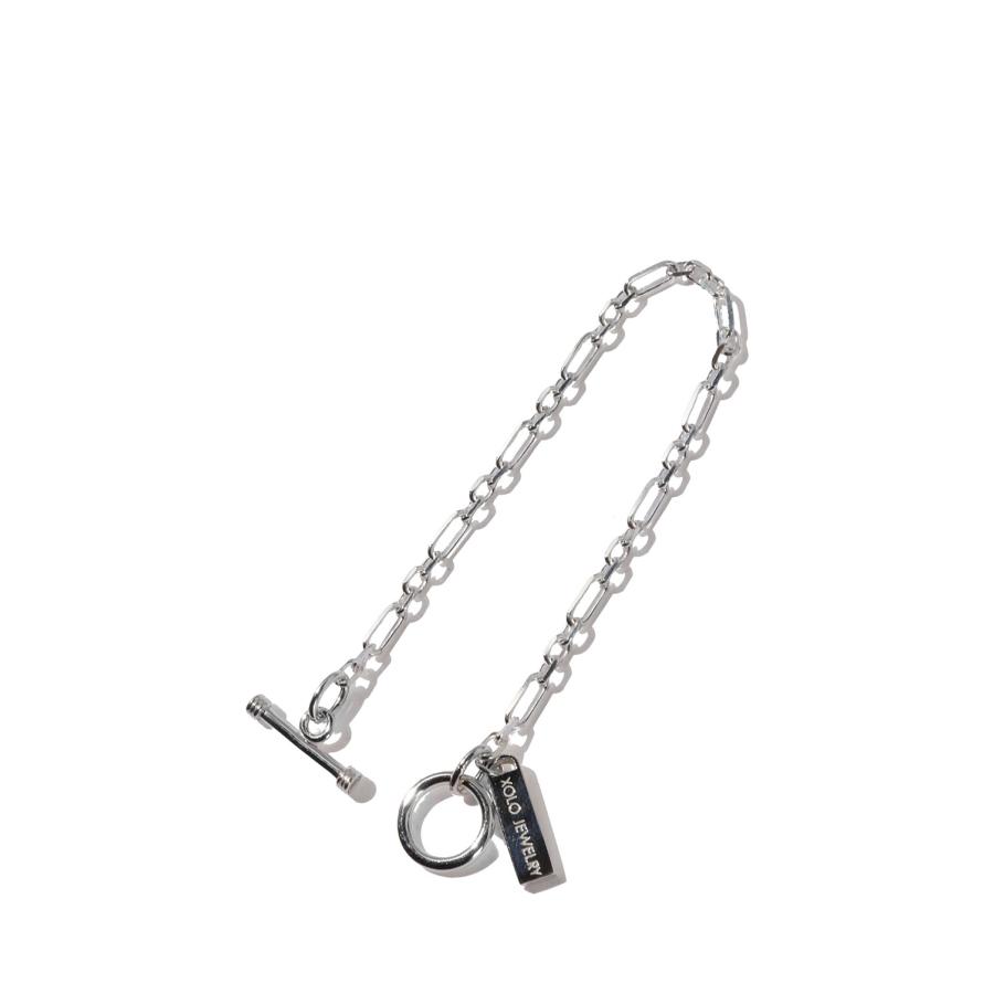 Mix Cut Link Bracelet -3mm- / Silver (XOB120-19) XOLO JEWELRY(ショロ ジュエリー) |  | 02