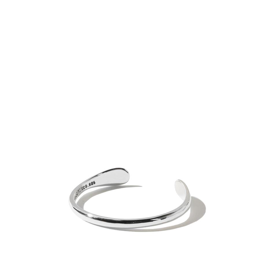 Semicircle Bangle -Wide- / Silver (XOBG024L) XOLO JEWELRY(ショロ ジュエリー) | 